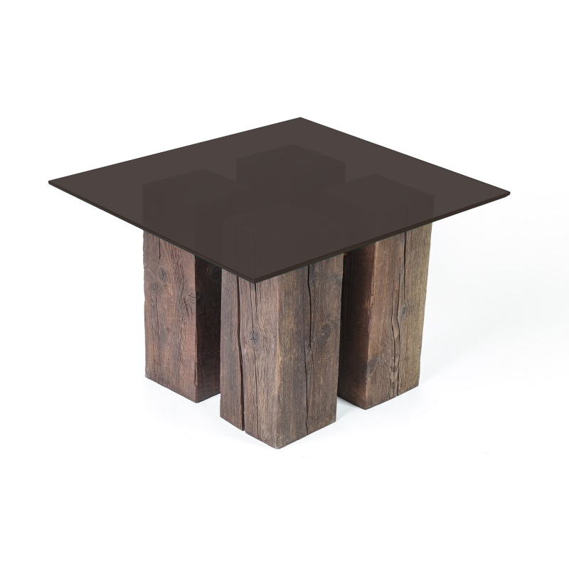 Brązowe szkło przyciemniane na blat 8 mm