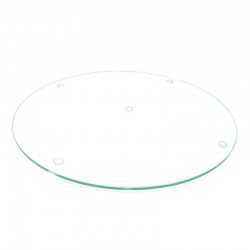 32 cm Transparent round