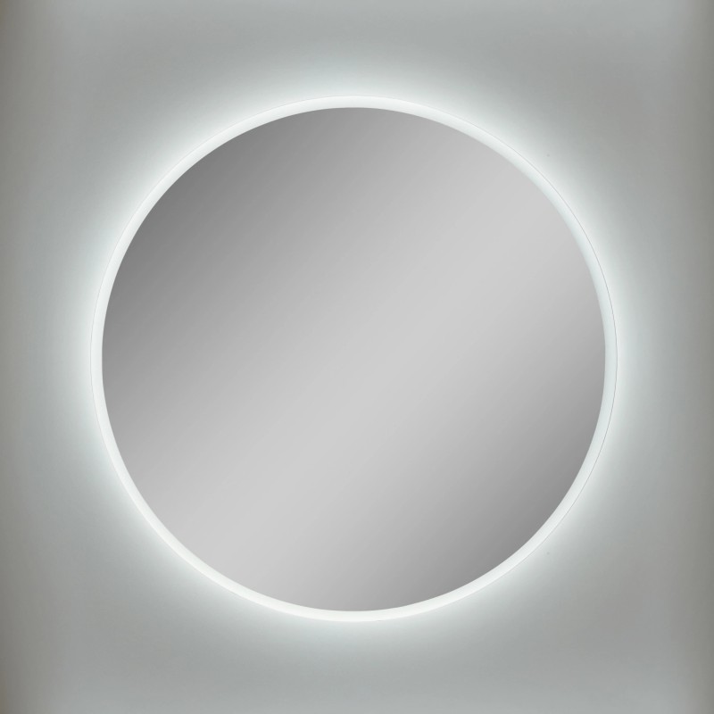 Mirror Circular LED with Sandblasted Frame