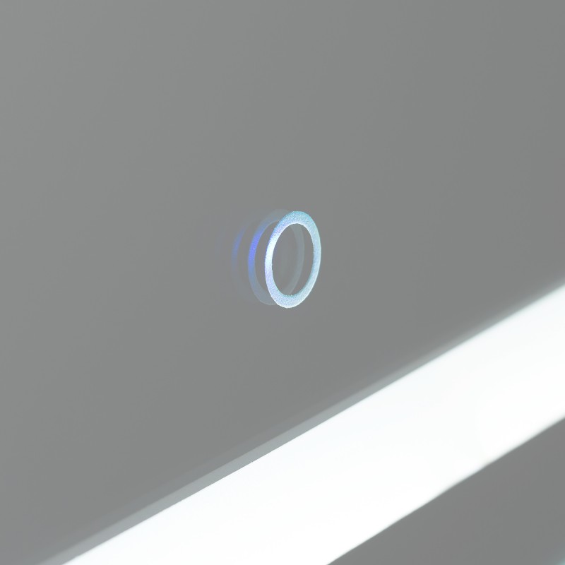 Lustro Luxe z podświetlonym pasem LED