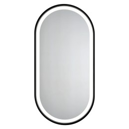 Oval Sparkle mirror with...