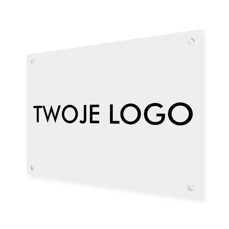 Szyld reklamowy z logo