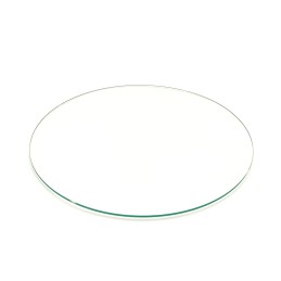 Custom-made glass circle shape
