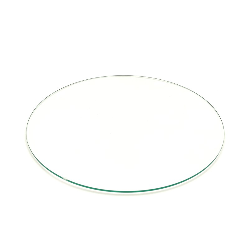 Custom-made glass circle shape