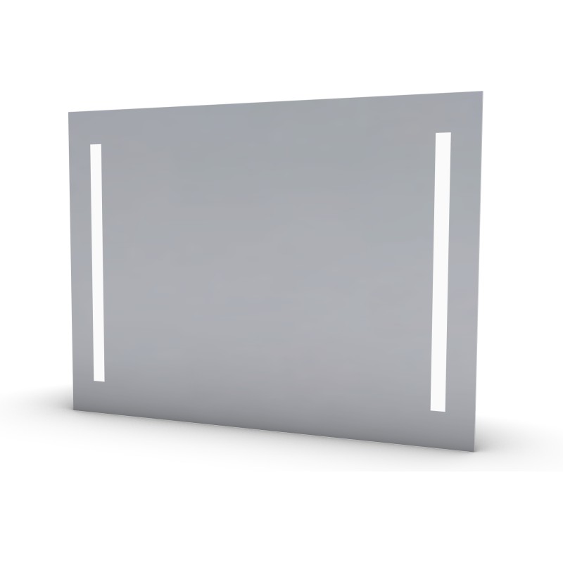 Rectangular Mirror Duality 3 with double LED strip