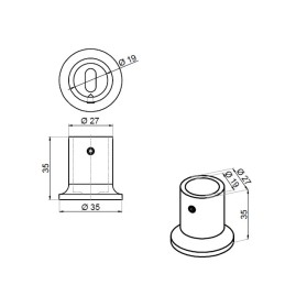 copy of Stabilizator narożny - lewy