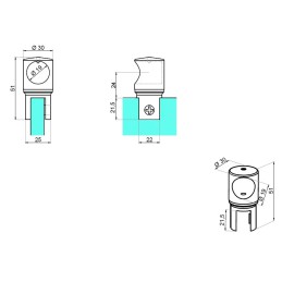 copy of Stabilizator narożny - lewy