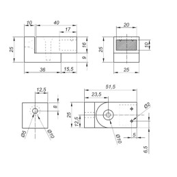 copy of Stabilizator narożny - lewy
