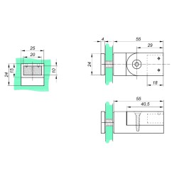 copy of Stabilizator narożny - lewy