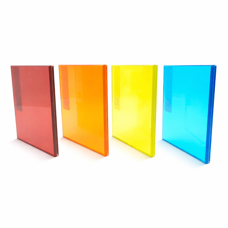Szkło laminowane kolorowe na wymiar