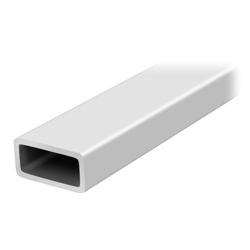 Reling prostokątny 10x20 mm biały