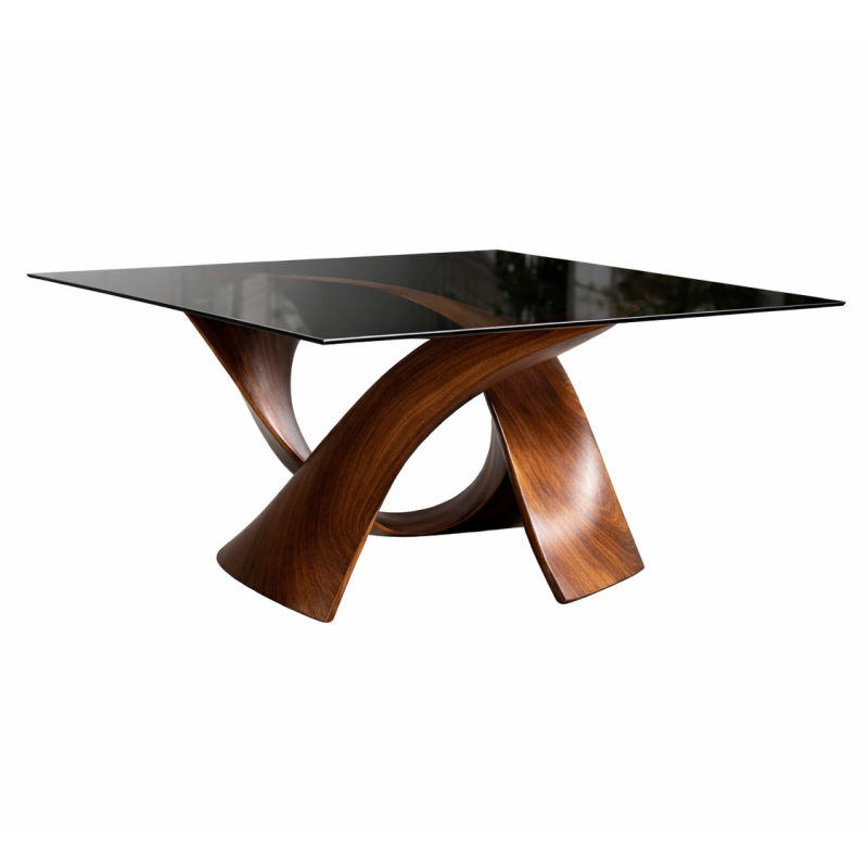 Antisol mass-tinted glass made to measure for tabletops, desks, coffee tables