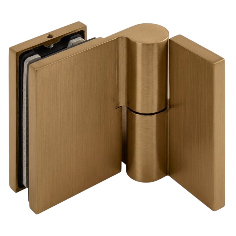 Mosiężny zawias do kabiny prysznicowej unoszony TGHU90-OS z mocowaniem bocznym