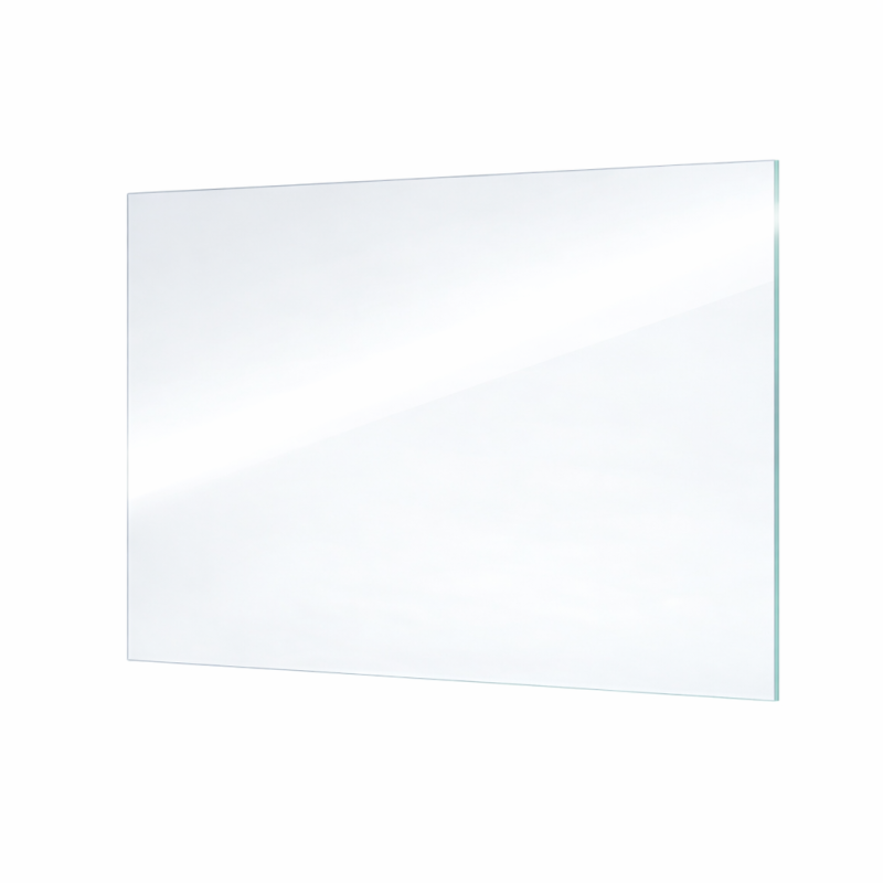 Custom-made clear glass