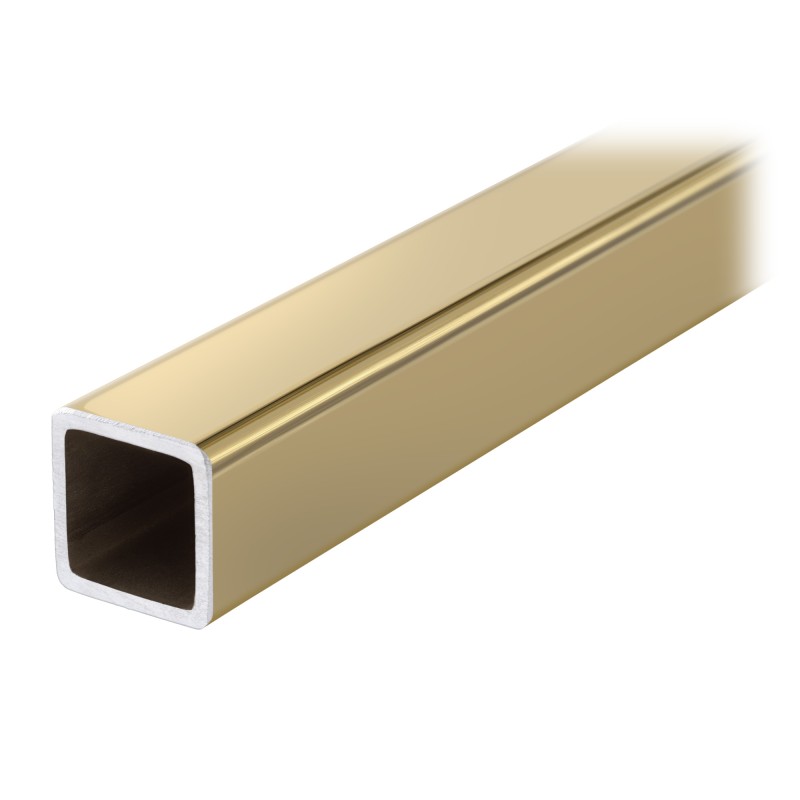 Square bar 15 × 15 mm – gold