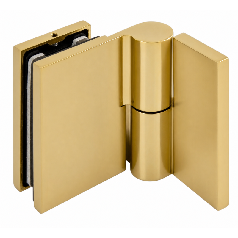 Gold lift hinge for shower cabin TGHU90-OS with side mounting