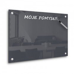 Graphite Magnetic Board Tempered Glass Writing Board