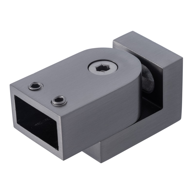 Rectangular adjustable wall-to-rail mounting, graphite