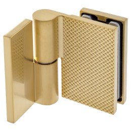 Decorative gold lift-up shower hinge TGHU90K-OSLH with side mounting