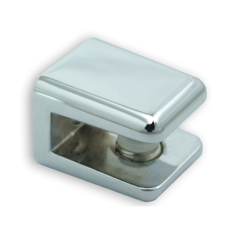 Glass holder JM-073 to 6mm chrome plated