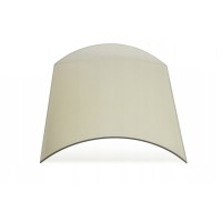 Bent heat-resistant glass for Hark and Kodiak fireplaces