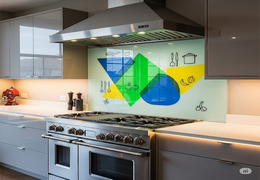 Glass Panels with Graphics in the Kitchen – How to Create a Unique Culinary Space?