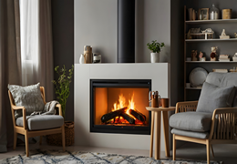 Heat-resistant glass in modern fireplaces – how to choose and take care of the fireplace glass?